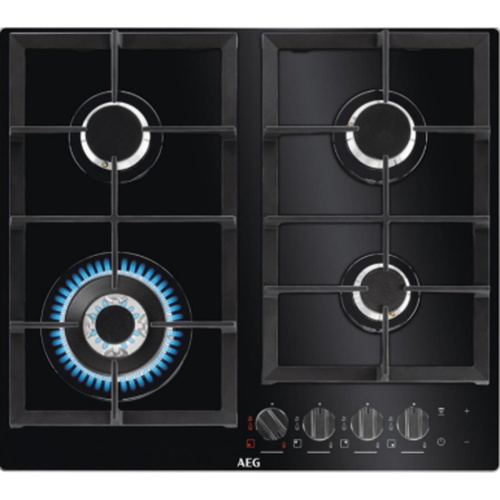 כיריים גז 4 מבערים AEG דגם HKB64550NB 