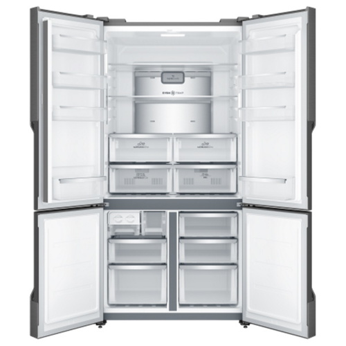 מקרר 4 דלתות 572 ליטר Electrolux דגם EQE5609BA נירוסטה מושחרת
