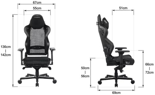 כיסא גיימינג/משרד DXRacer Air Pro