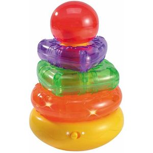 מגדל טבעות אורקולי עם 3 טבעות בצורות שונות