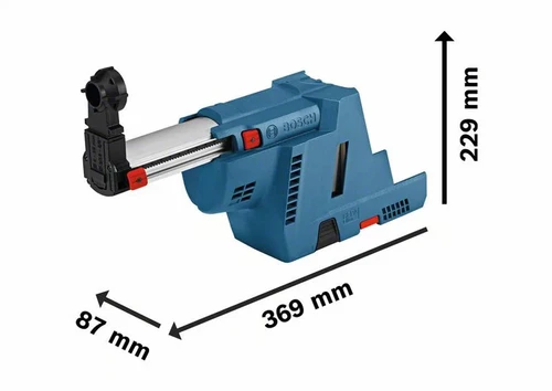 אביזר שאיבת אבק לפטישון נטען BOSCH 18V-16 GDE