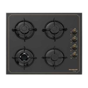 כיריים גז כפרי SilverLine FM-227B BL זכוכית שחורה
