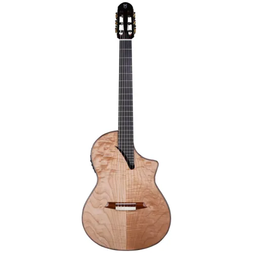 גיטרה קלאסית מוגברת Martinez MSCC-14 ALL MAPLE