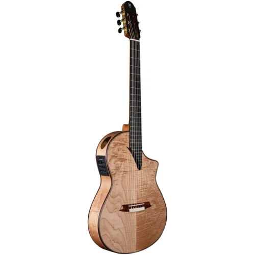 גיטרה קלאסית מוגברת Martinez MSCC-14 ALL MAPLE