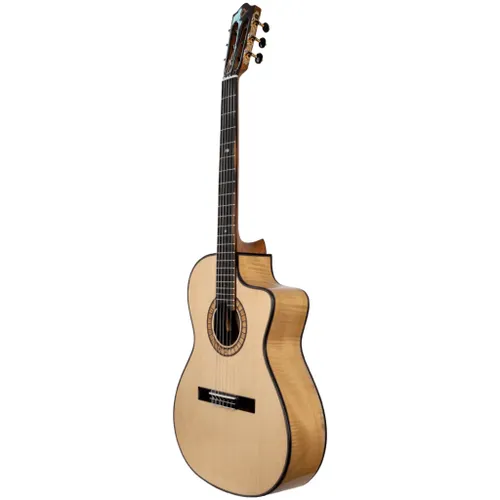 גיטרה קלאסית מוגברת Martinez MP-14 Maple