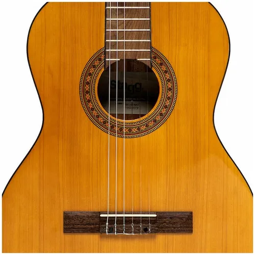 גיטרה קלאסית שמאלית Stagg SCL60-NAT-LH