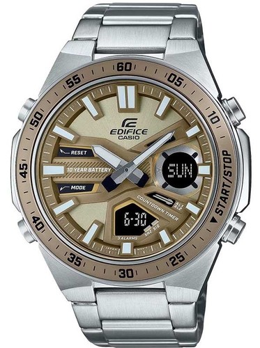CASIO EFV-C110D-5A אדיפיס חדש אנלוגי-דיגיטלי