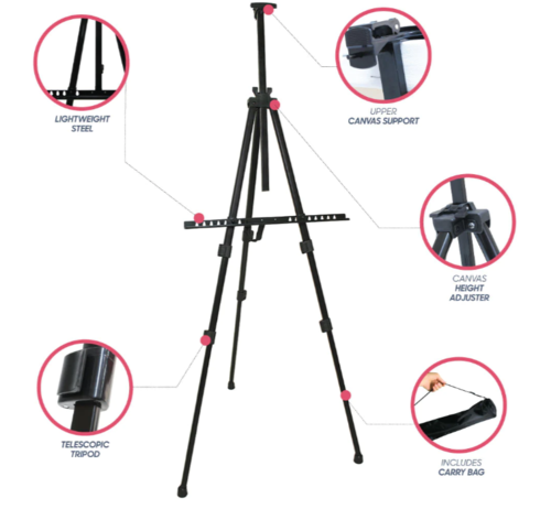כן ציור מתקפל ARTIST TRIPOID EASEL