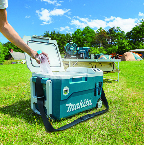  צידנית מקרר מחמם DCW180 18V מתוצרת Makita - גוף בלבד