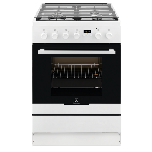תנור עומד משולב כיריים EKK64300OW Elctrolux