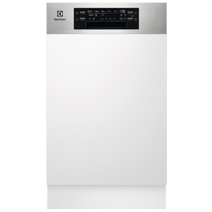 מדיח כלים צר חצי אינטגרלי Electrolux דגם EES42210IX