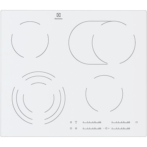 כיריים קרמיות Touch EHF6547IW1 Elctrolux