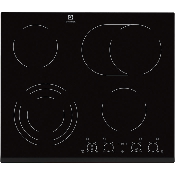 כיריים קרמיות Touch EHF6547FOK Elctrolux
