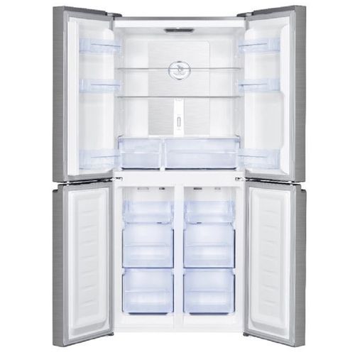 מקרר 4 דלתות HAIER דגם HRF4494FW זכוכית לבנה