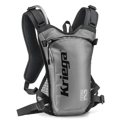 תיק רכיבה קרייגה אפור 2 ליטר -  KRIEGA HYDRO-2 HYDRATION PACK 