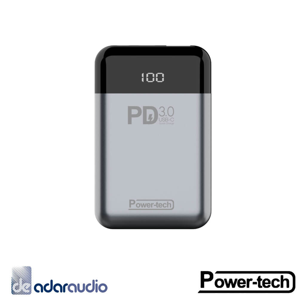 סוללת גיבוי לטעינה מהירה Power-Tech PD-10 10000mah 
