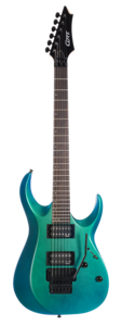 גיטרה חשמלית עם פלויד CORT X300 Flip Blue H,H EMG PU