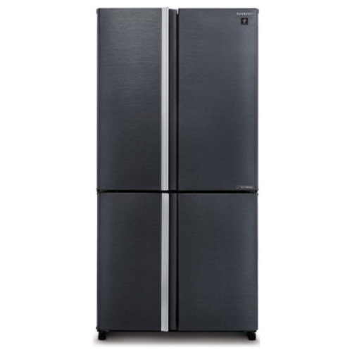 מקרר 4 דלתות 607 ליטר SHARP שארפ דגם SJ-9160SL- נירוסטה מושחרת 