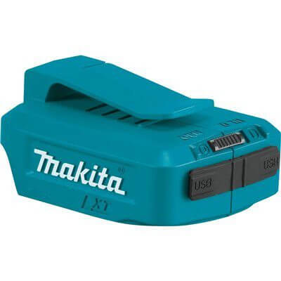 מתאם טעינה לסמארטפונים ואביזרים ניידים Makita ADP05 USB 18V מקיטה