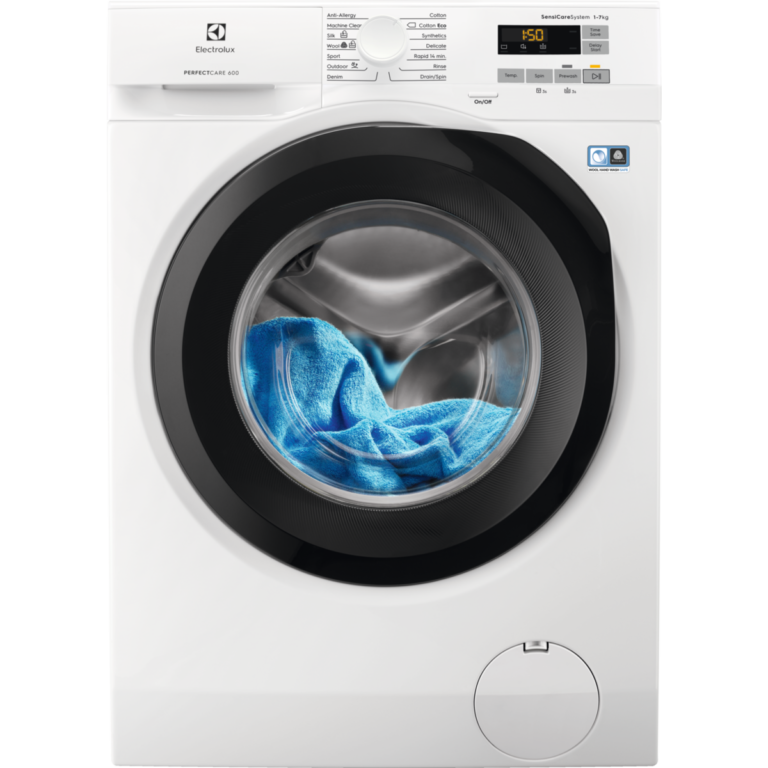 מכונת כביסה פתח קדמי PerfectCare סדרה 600 – 7 ק"ג EW6F5723ABM