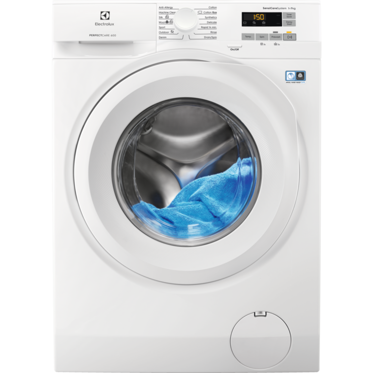מכונת כביסה פתח קדמי PerfectCare סדרה 600 – 7 ק"ג EW6F5722ABM