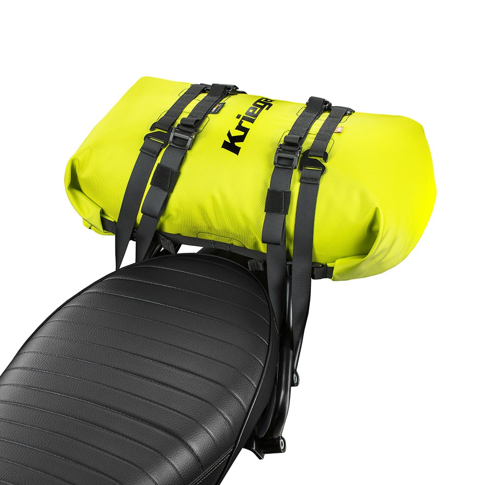 שק זנב לאופנוע קרייגה 20 ליטר צהוב - KRIEGA ROLLPACK 20