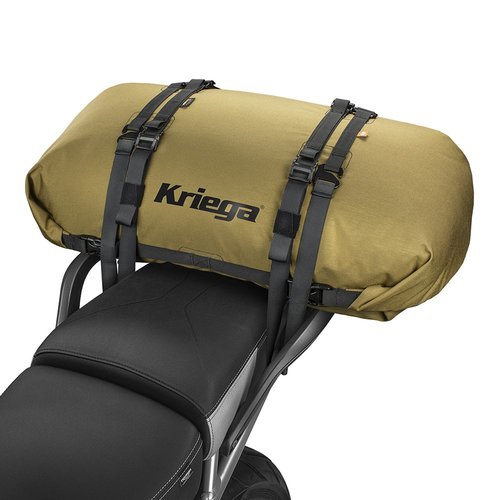 שק זנב לאופנוע קרייגה 40 ליטר חאקי - KRIEGA ROLLPACK 40