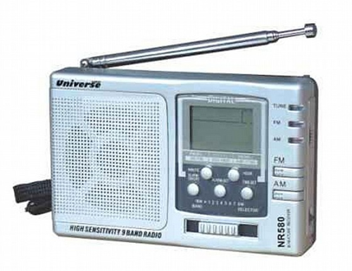 מערכת שמע ניידת  (טרנזיסטור) Universe NR-580   
