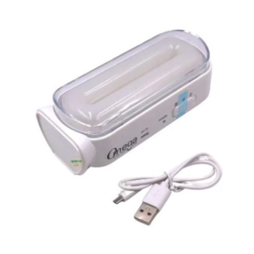 תאורה נטענת שולחנית חיבור USB5V כולל כבל omega דגם FET-9148 