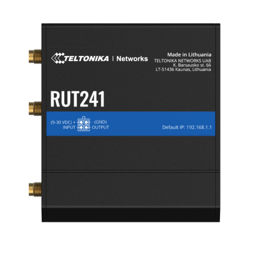 ‏ראוטר כולל מודם סלולרי Teltonika RUT241 