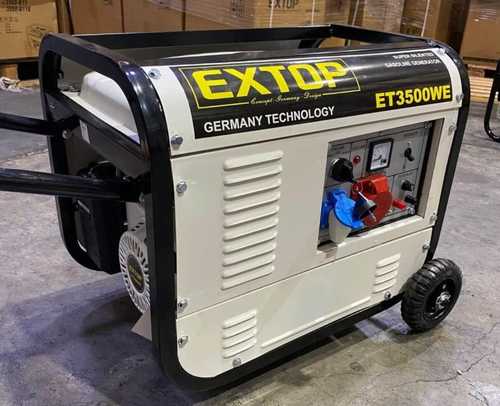 גנרטור מנוע בנזין 3500W חד-פאזי EXTOP
