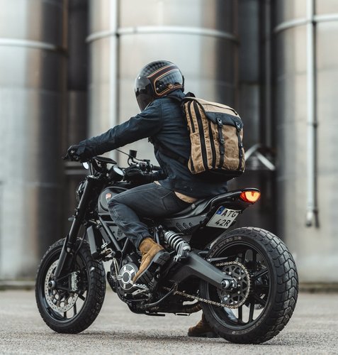 תיק רכיבה קרייגה חום 34 ליטר -  KRIEGA ROAM34 BACKPACK 