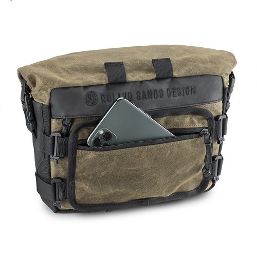 תיק כידון לאופנוע קרייגה חום - KRIEGA ROAM HANDLEBAR BAG