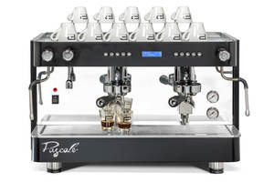 מכונת קפה מקצועית פסקל Pascale Siena Pro professional 2gr Black