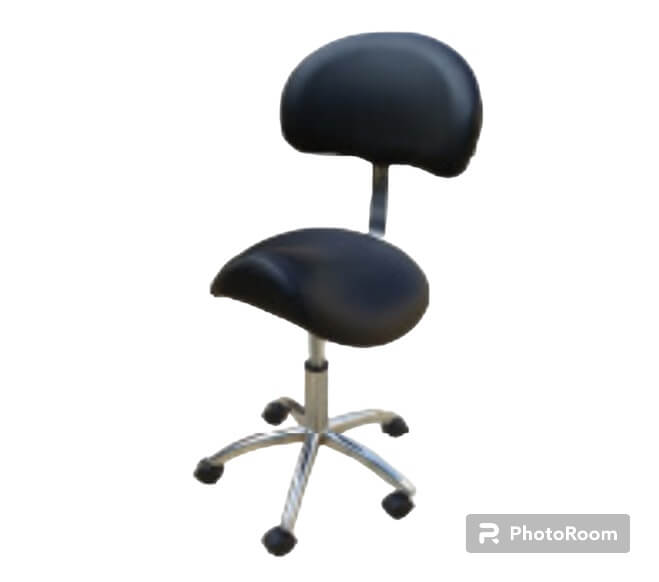 כיסא אוכף גב ישר 