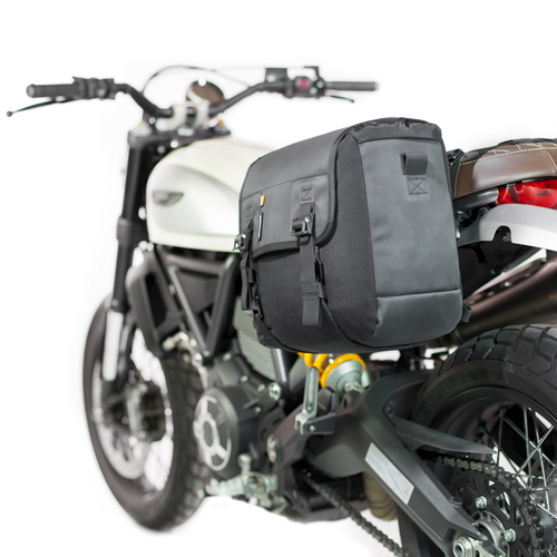 תיק צד לאופנועי רטרו קרייגה שחור 14 ליטר - KRIEGA SADDLEBAG SOLO-14