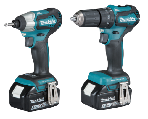 סט ליתיום DLX2221JX4 18V מתוצרת Makita 