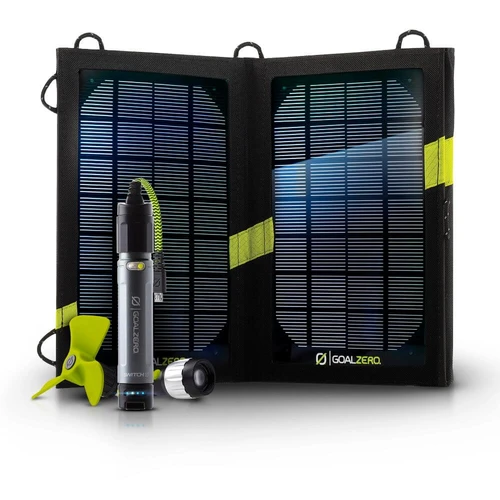 קיט סולארי כולל סוללה +פאנל +מאוורר+פנס דגם SWITCH10 SOLAR KIT יצרן goalzero