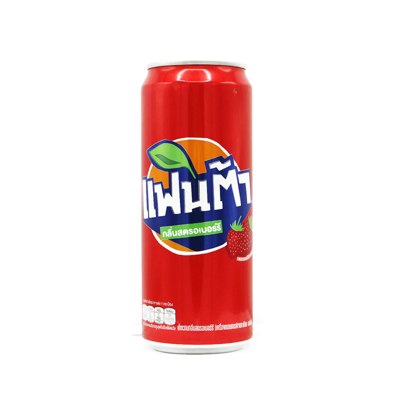 פאנטה-משקה מוגז בטעם תות 325 מ"ל