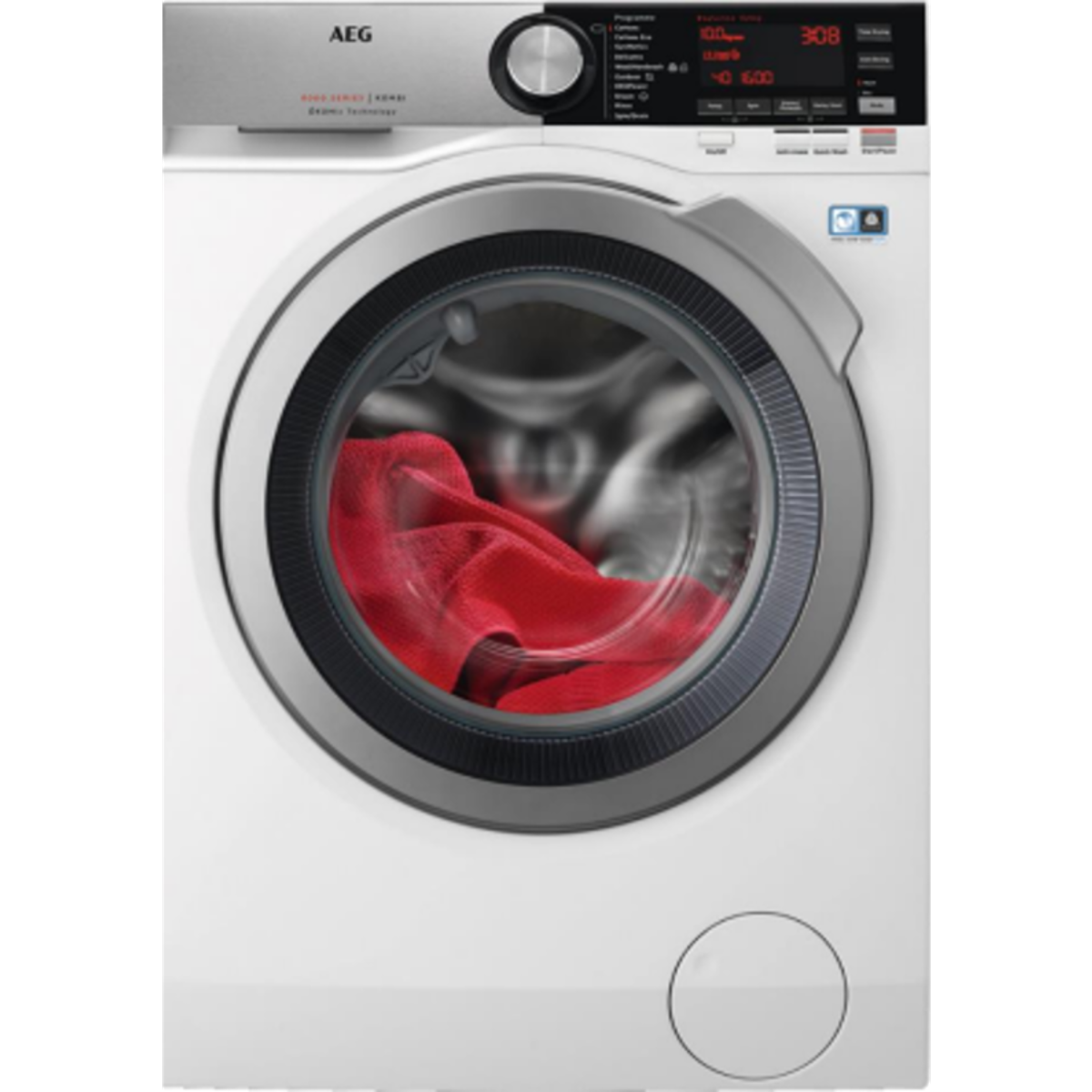 מכונת כביסה משולבת מייבש AEG סדרה 8000 – 6 / 10 ק"ג LWX8C1612M