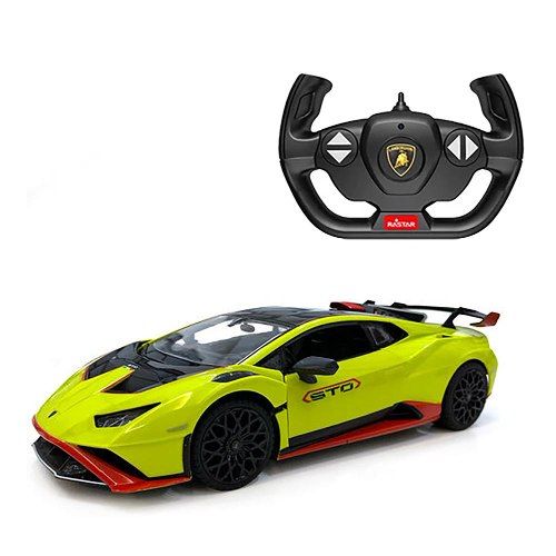 מכונית שלט למבורגיני  - RASTAR RC Lamborghini HURACAN STO 1:14