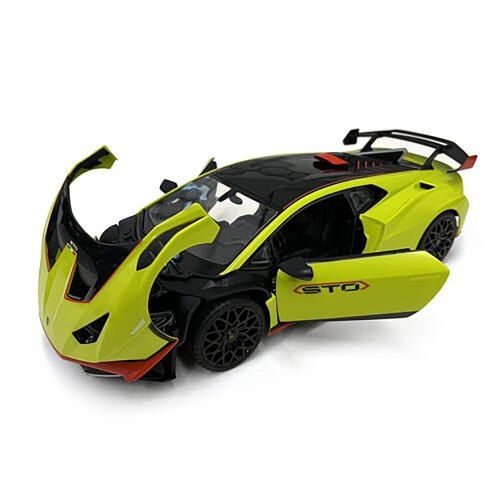מכונית שלט למבורגיני  - RASTAR RC Lamborghini HURACAN STO 1:14