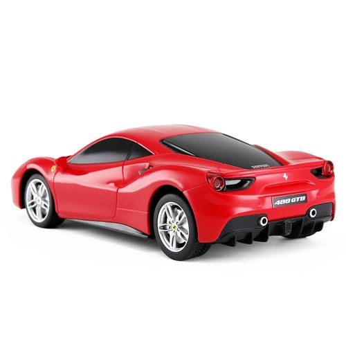 פרארי - מכונית שלט פרארי אדומה - RASTAR RC Ferrari 488 GTB 1:24