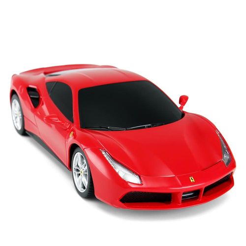 פרארי - מכונית שלט פרארי אדומה - RASTAR RC Ferrari 488 GTB 1:24