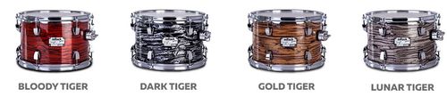 תוף טם 8 אינץ' / 65 אינץ' בצבע Bloody tiger מסדרת IN ROCK מבית Odery-(Brazil)