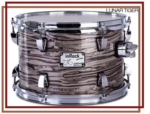 תוף טמטם 8 אינץ' / 65 אינץ' בצבע LUNAR TIGER מסדרת IN ROCK מבית Odery-(Brazil)