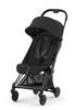 עגלת תינוק קויה Coya מאושרת עליה למטוס שילדה ALL BLACK