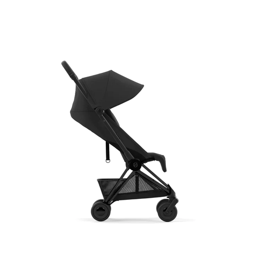 עגלת תינוק קויה Coya מאושרת עליה למטוס שילדה ALL BLACK