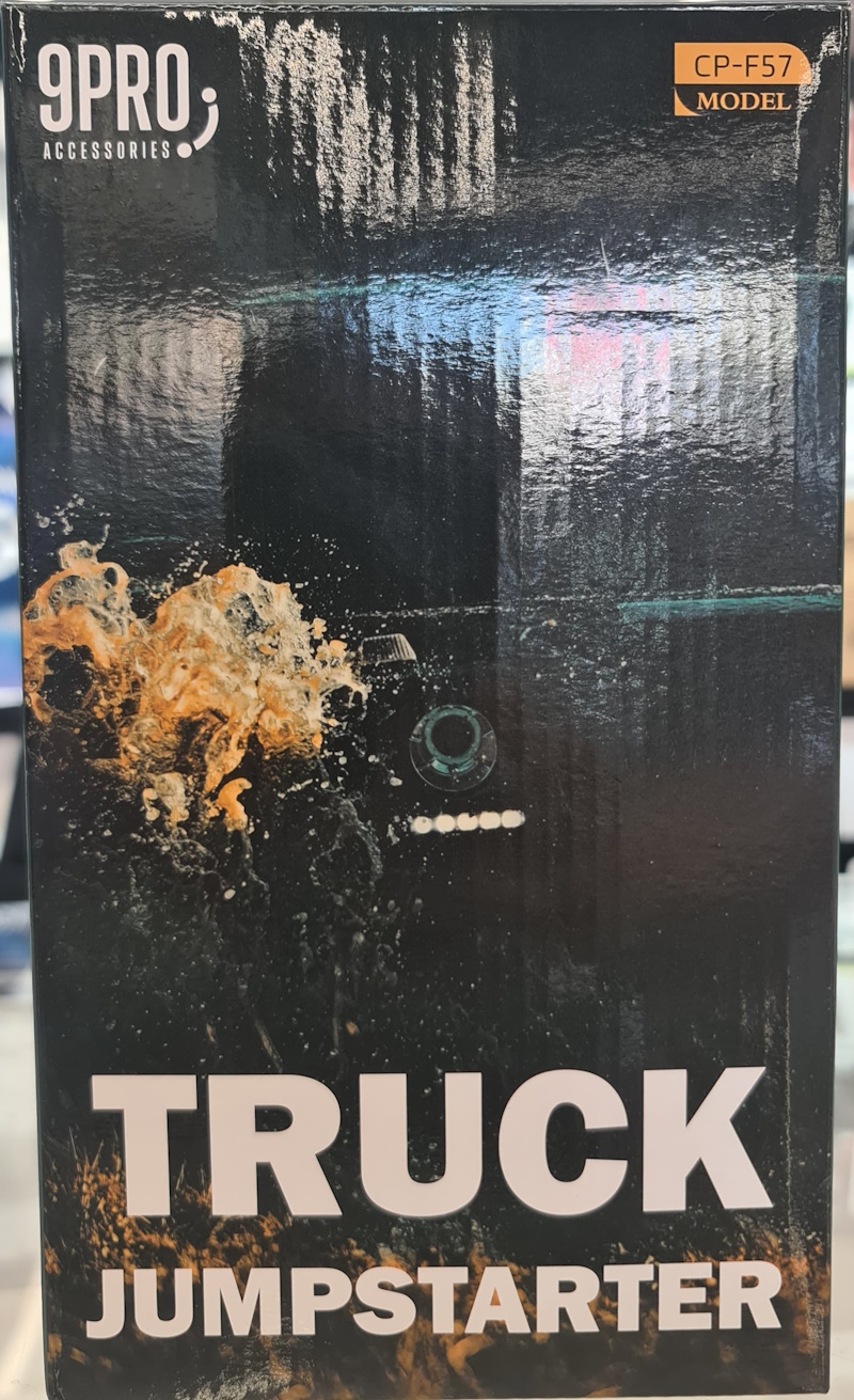 ערכת התנעה ניידת למשאית 9pro Truck Jumpstarter 16000 mAh