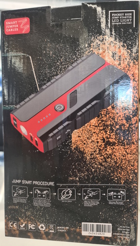 ערכת התנעה ניידת למשאית 9pro Truck Jumpstarter 16000 mAh
